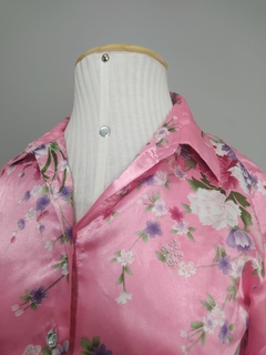 Imagem do Camisa em seda floral oriental nova Dudalina (P/ M)