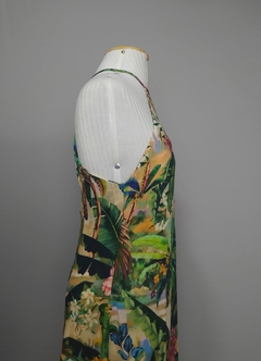 Imagem do Vestido longo tropical macacos FARM (M)