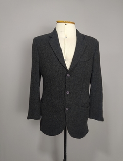 Blazer 100% lã vintage grife Yves Saint Laurent (M)