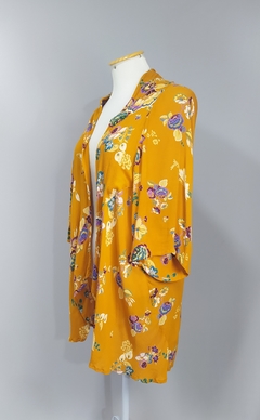 Imagem do Kimono alongado floral viscose (G/ GG)