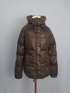 Jaqueta puffer corta vento gola pelúcia ZARA (M/ 40) na internet