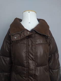 Jaqueta puffer corta vento gola pelúcia ZARA (M/ 40) - loja online