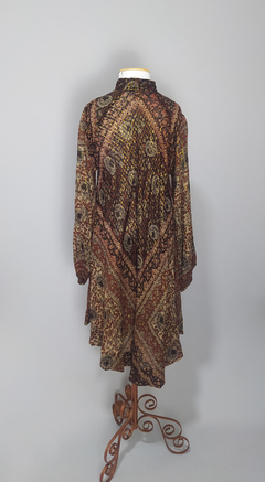 Vestido boho floral vintage importado (M/ G) - comprar online