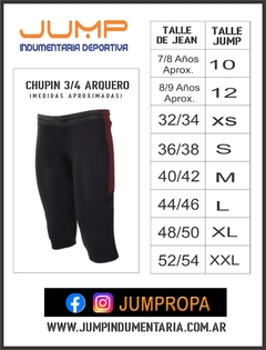 Pantalón Deportivo 3/4 (Ideal Arqueros) - comprar online