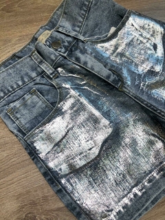 SHORT JEANS LUREX - comprar online