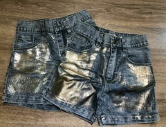 SHORT JEANS LUREX - Locos Bajitos Multimarcas