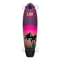 Longboard LAB Erlenmeyer "Palm Sunset" (91x23) (Nivel Iniciante)