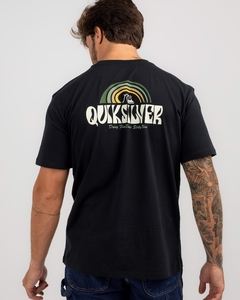 Remera Quiksilver Above The Clouds Negro