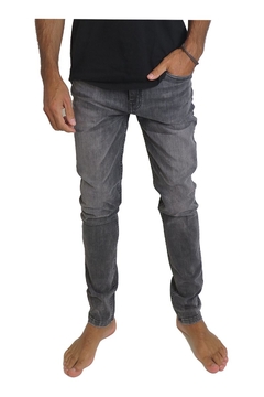 Jeans Quiksilver New Zepellin Black Slate Skinny Fit Gris (2232109021)