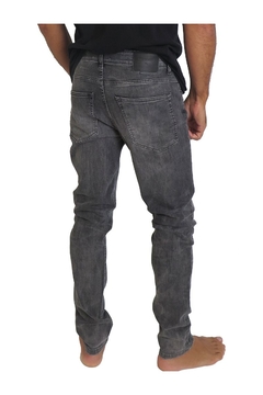 Jeans Quiksilver New Zepellin Black Slate Skinny Fit Gris (2232109021) - comprar online