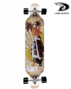 Longboard Land Surfer Grafic Drop "Car"