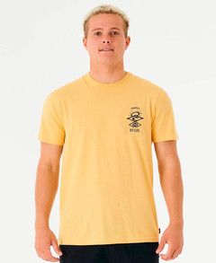 Remera Rip Curl Icons Of Surf Search Amarillo - comprar online