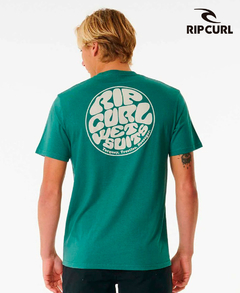 Remera Rip Curl Icons Of Surf Wettie Verde