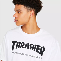 Remera Thrasher Skatemag Blanco - comprar online