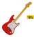 Guitarra Michael GM222N MR Strato - Metallic Red na internet