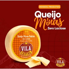 Queijo Minas Padrão 0% Lactose - 580g (ENTREGAS APENAS EM CAMPINAS E REGIÃO)