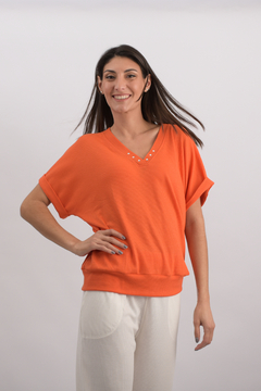 REMERA MARIA (Waffle) - tienda online