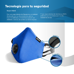 Tapaboca Una Válvula Premium - tienda online