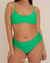 BIKINI CON FRUNCES TEXTURE - VERDE FUNKY TEXTURADO en internet