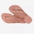 HAVAIANA SLIM LOGO METAL - ROSA CROCUS