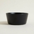 Bowl recto Connor negro satinado 15 cm