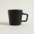 Mug bowl recto connor negro satinado 355 ml