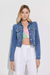Campera Summer Bloom Soft Blue