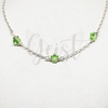 Collar Mini Flower Verde