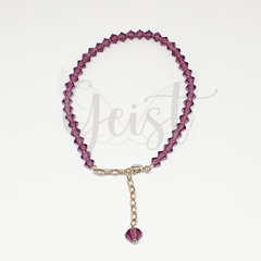 Pulsera Violeta - CR Austria 4 mm