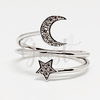 Anillo luna y estrella