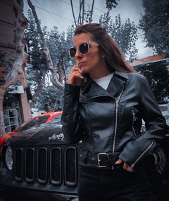 Campera Símil Cuero - comprar online