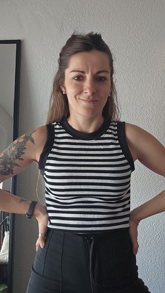 Musculosa Rayada