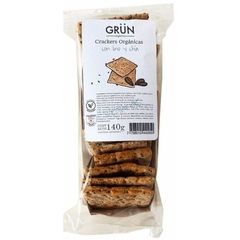 GRUN - Crackers con Lino y Chia Orgánicos 150gr