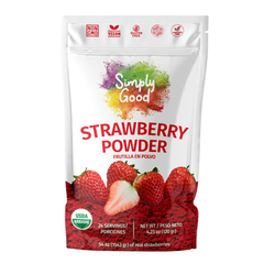 SIMPLYGOOD - Polvo de Frutilla 120gr