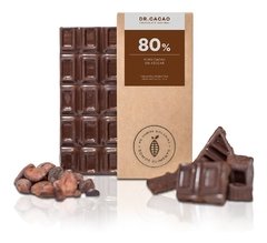DR. CACAO - Tableta 80% Cacao Sin Azúcar