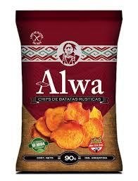 ALWA - Chips Batatas Rusticas 90gr