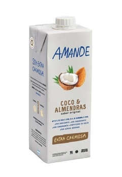 AMANDE - Leche de Almendras 1lt Sin T.A.C.C.