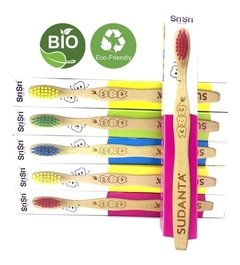 SRI SRI - Cepillo Dental Bambú Kids - comprar online