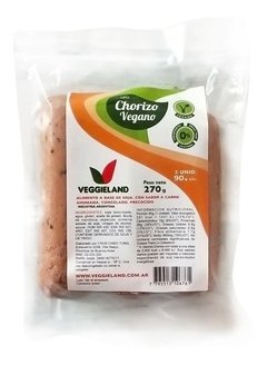 VEGGIELAND - Chorizo Vegano 270gr