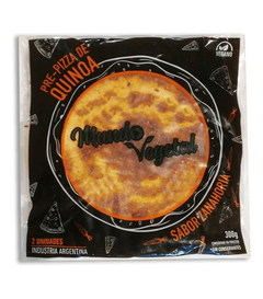 MUNDO VEGETAL - PrePizzas de Quinoa 2u 300gr - comprar online