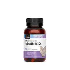 NATIER - Cápsulas de Magnesio y Vitamina E 50u