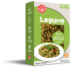 LEGUME - Pasta Seca Fusilli Arveja 284gr Sin T.A.C.C