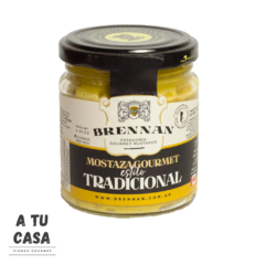 BRENNAN- Mostaza Gourmet Tradicional 200gr