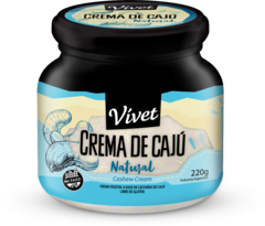 VIVET - Crema de Caju Natural 220gr
