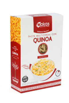 WAKAS - Fusilli Quinoa 250gr Sin T.A.C.C