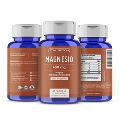 FYNUTRITION - Maganesio en Cápsulas 60u 400mg - comprar online