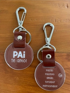 CHAVEIRO PAI TE AMO - comprar online