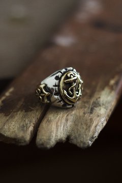 Anchor Mexican Biker Ring - comprar online