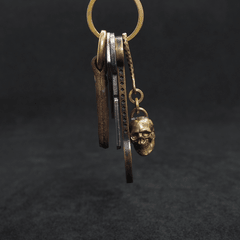 Brass Skull Keychain na internet