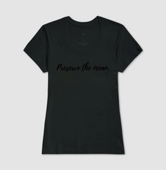 Camiseta Let's Woods Preserve the ocean - loja online